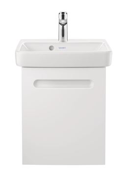 DURAVIT NO.1 skříňka pod umývátko 39x31,6x47,8 cm, 1 dvířka, panty vlevo, White matt N14266L18180000 Obrázek - fotka