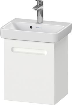 DURAVIT NO.1 skříňka pod umývátko 39x31,6x47,8 cm, 1 dvířka, panty vlevo, White matt