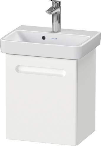DURAVIT NO.1 skříňka pod umývátko 39x31,6x47,8 cm, 1 dvířka, panty vlevo, White matt N14266L18180000 Obrázek - Hlavní obrázek