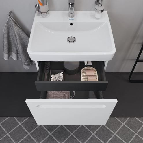 DURAVIT NO.1 skříňka pod umyvadlo 54x42,6x47,8 cm, 1 zásuvka, White matt N14381018180000 Obrázek - fotka