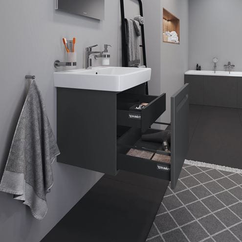 DURAVIT NO.1 skříňka pod umyvadlo 54x42,6x47,8 cm, 1 zásuvka, Graphit matt N14381049490000 Obrázek - fotka