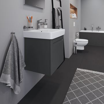 DURAVIT NO.1 skříňka pod umyvadlo 54x42,6x47,8 cm, 1 zásuvka, Graphit matt N14281049490000 Obrázek - fotka