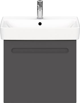 DURAVIT NO.1 skříňka pod umyvadlo 54x42,6x47,8 cm, 1 zásuvka, Graphit matt N14281049490000 Obrázek - fotka