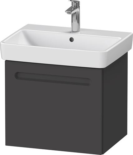 DURAVIT NO.1 skříňka pod umyvadlo 49x42,6x47,8 cm, 1 zásuvka, Graphit matt N14280049490000 Obrázek - Hlavní obrázek