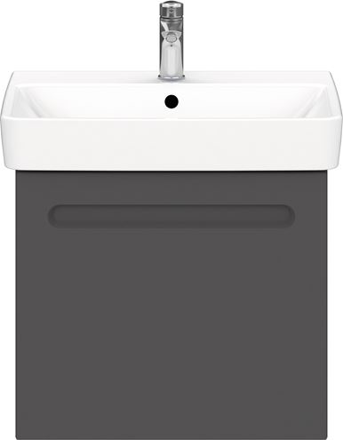 DURAVIT NO.1 skříňka pod umyvadlo 49x42,6x47,8 cm, 1 zásuvka, Graphit matt N14280049490000 Obrázek - fotka