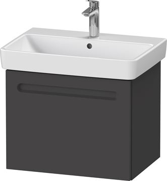 DURAVIT NO.1 skříňka pod umyvadlo 59x42,6x47,8 cm, 1 zásuvka, Graphite matt