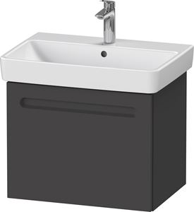 DURAVIT NO.1 skříňka pod umyvadlo 59x42,6x47,8 cm, 1 zásuvka, Graphite matt
