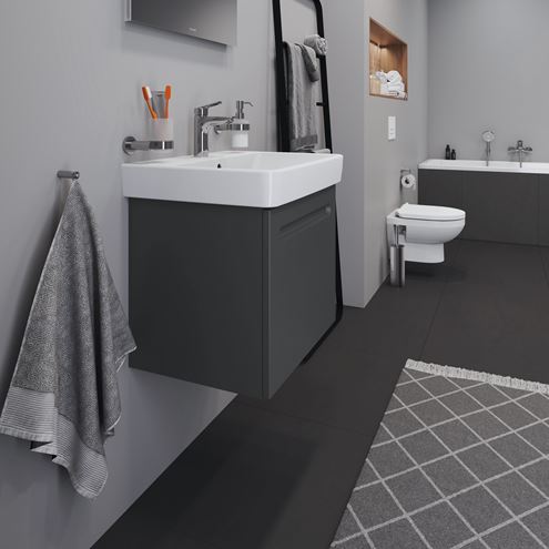 DURAVIT NO.1 skříňka pod umyvadlo 59x42,6x47,8 cm, 1 zásuvka, Graphite matt N14282049490000 Obrázek - fotka