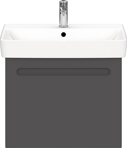 DURAVIT NO.1 skříňka pod umyvadlo 59x42,6x47,8 cm, 1 zásuvka, Graphit matt N14382049490000 Obrázek - fotka