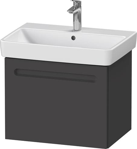 DURAVIT NO.1 skříňka pod umyvadlo 59x42,6x47,8 cm, 1 zásuvka, Graphit matt N14382049490000 Obrázek - fotka