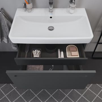 DURAVIT NO.1 skříňka pod umyvadlo 74x42,6x47,8 cm, 1 zásuvka, Graphit matt N14383049490000 Obrázek - fotka
