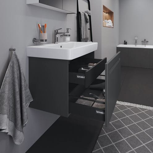 DURAVIT NO.1 skříňka pod umyvadlo 74x42,6x47,8 cm, 1 zásuvka, Graphit matt N14383049490000 Obrázek - fotka