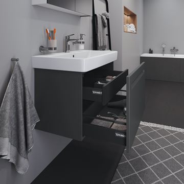 DURAVIT NO.1 skříňka pod umyvadlo 74x42,6x47,8 cm, 1 zásuvka, Graphit matt N14383049490000 Obrázek - fotka
