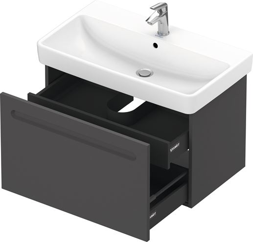 DURAVIT NO.1 skříňka pod umyvadlo 74x42,6x47,8 cm, 1 zásuvka, Graphit matt N14383049490000 Obrázek - fotka