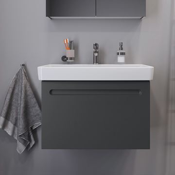 DURAVIT NO.1 skříňka pod umyvadlo 74x42,6x47,8 cm, 1 zásuvka, Graphit matt N14383049490000 Obrázek - fotka
