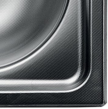 NOVASERVIS nerezový dřez 480x480 mm, tkaná struktura DR48/48TS Obrázek - fotka