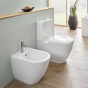 VILLEROY & BOCH SUBWAY 2.0 stacionární bidet, CeramicPlus, alpská bílá 540100R1 Obrázek - fotka