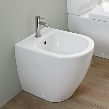 VILLEROY & BOCH SUBWAY 2.0 stacionární bidet, CeramicPlus, alpská bílá 540100R1 Obrázek - fotka
