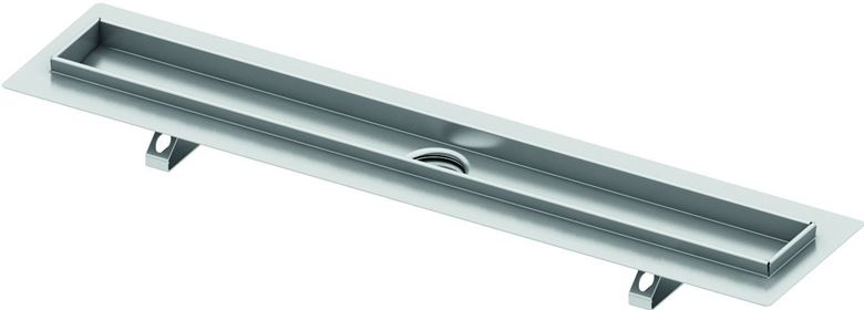 TECE DRAINLINE sprchový žlab 1200 mm, do prostoru, bez odtoku, bez roštu, nerez ocel 601200 Obrázek - Hlavní obrázek