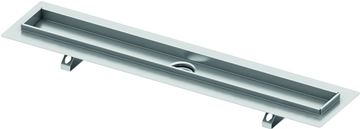 TECE DRAINLINE sprchový žlab 1200 mm, do prostoru, bez odtoku, bez roštu, nerez ocel
