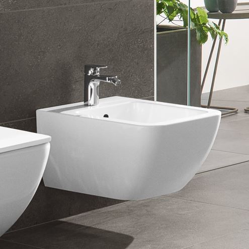 VILLEROY & BOCH VENTICELLO závěsný bidet, CeramicPlus, alpská bílá 441100R1 Obrázek - fotka