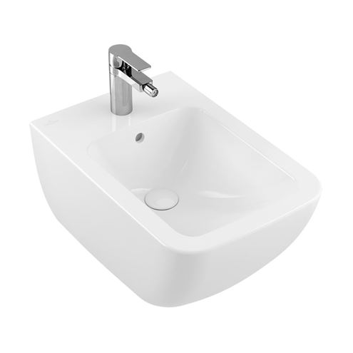 VILLEROY & BOCH VENTICELLO závěsný bidet, CeramicPlus, alpská bílá 441100R1 Obrázek - Hlavní obrázek