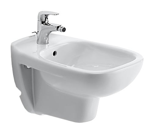 DURAVIT D-CODE závěsný bidet 22571500002 Obrázek - Hlavní obrázek