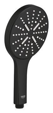 GROHE RAINSHOWER SMARTACTIVE 130 ruční sprcha pr. 130 mm, 3 proudy, Water Saving, phantom black