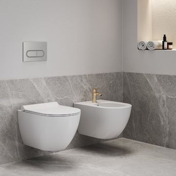 RAVAK UNI CHROME závěsný bidet X01517 Obrázek - fotka