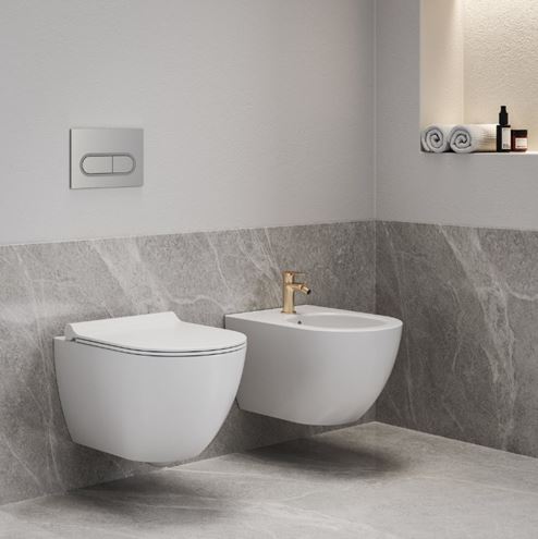 RAVAK UNI CHROME závěsný bidet X01517 Obrázek - fotka