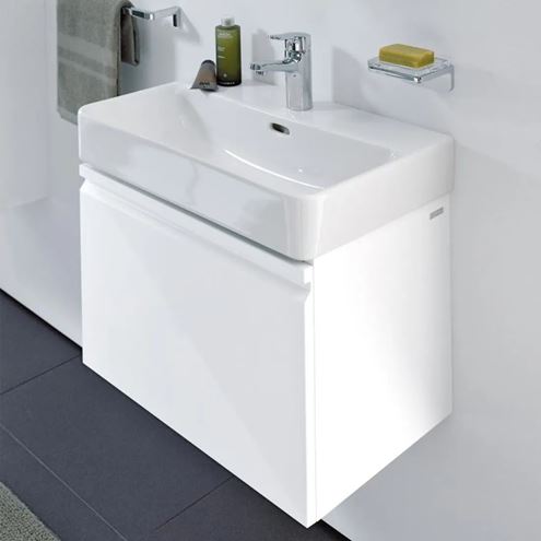 LAUFEN PRO S skříňka pod umyvadlo 57x45x39,7 cm, 1 zásuvka, lesklá bílá H4833720964751 Obrázek - fotka