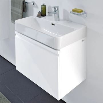 LAUFEN PRO S skříňka pod umyvadlo 57x45x39,7 cm, 1 zásuvka, lesklá bílá H4833720964751 Obrázek - fotka