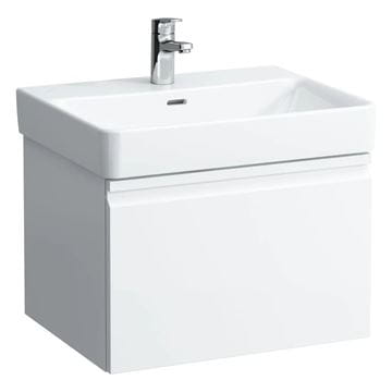 LAUFEN PRO S skříňka pod umyvadlo 57x45x39,7 cm, 1 zásuvka, lesklá bílá