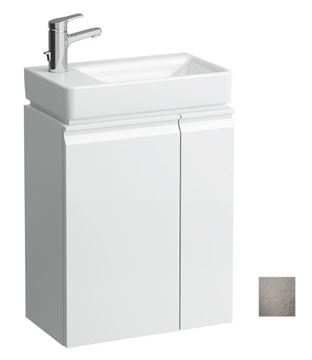 LAUFEN PRO S skříňka pod umývátko 47x27,5x58 cm, 1 dvířka, panty vlevo, 1 polička vpravo, matný grafit