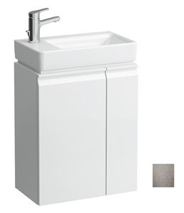 LAUFEN PRO S skříňka pod umývátko 47x27,5x58 cm, 1 dvířka, panty vlevo, 1 polička vpravo, matný grafit
