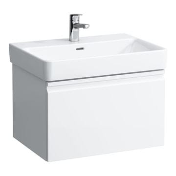 LAUFEN PRO S skříňka pod umyvadlo 61,6x45x39,7 cm, 1 zásuvka, lesklá bílá
