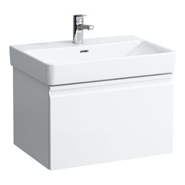 LAUFEN PRO S skříňka pod umyvadlo 61,6x45x39,7 cm, 1 zásuvka, matná bílá