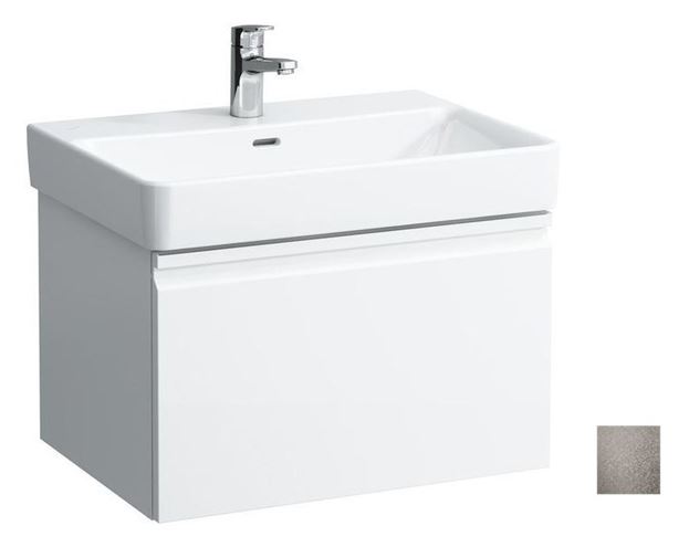 LAUFEN PRO S skříňka pod umyvadlo 61,6x45x39,7 cm, 1 zásuvka, matný grafit H4834220964801 Obrázek - Hlavní obrázek