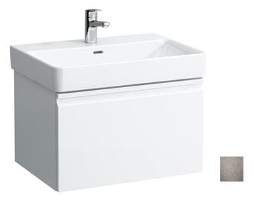 LAUFEN PRO S skříňka pod umyvadlo 61,6x45x39,7 cm, 1 zásuvka, matný grafit