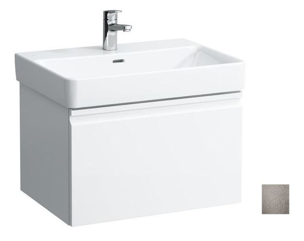 LAUFEN PRO S skříňka pod umyvadlo 66,5x45x39,7 cm, 1 zásuvka, matný grafit H4834520964801 Obrázek - Hlavní obrázek