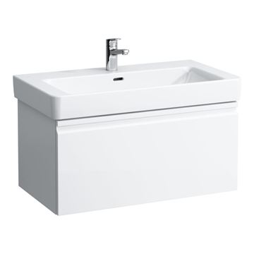 LAUFEN PRO S skříňka pod umyvadlo 80,9x45x39,7 cm, 1 zásuvka, matná bílá