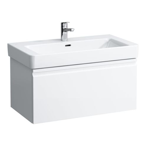 LAUFEN PRO S skříňka pod umyvadlo 80,9x45x39,7 cm, 1 zásuvka, matná bílá H4835020964631 Obrázek - Hlavní obrázek