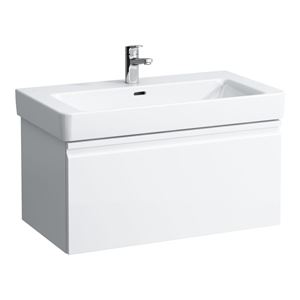 LAUFEN PRO S skříňka pod umyvadlo 80,9x45x39,7 cm, 1 zásuvka, matná bílá