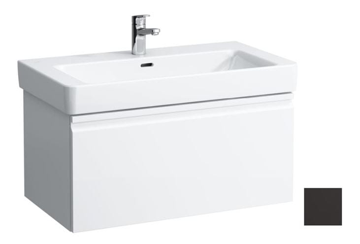 LAUFEN PRO S skříňka pod umyvadlo 80,9x45x39,7 cm, 1 zásuvka, matný grafit H4835010964801 Obrázek - Hlavní obrázek