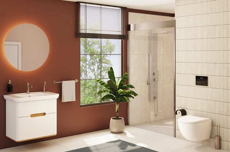 VITRA SENTO skříňka s umyvadlem 78x48,5x68,5 cm, 2 zásuvky, s osvětlením, white mat 60824 Obrázek - fotka