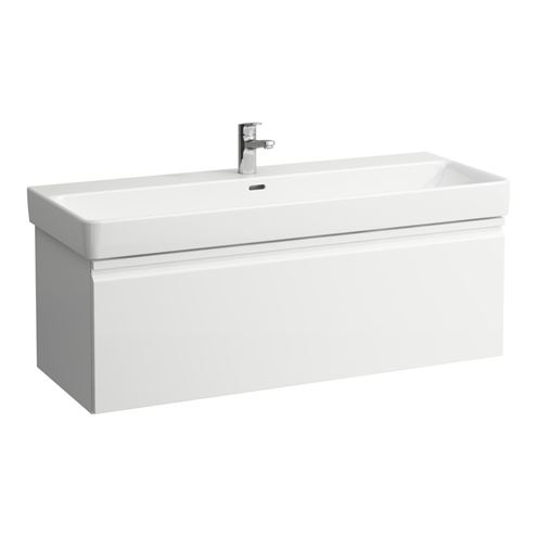 LAUFEN PRO S skříňka pod umyvadlo 115,9x45x39,7 cm, 1 zásuvka, matná bílá H4835620964631 Obrázek - Hlavní obrázek