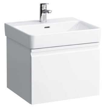 LAUFEN PRO S skříňka pod umyvadlo 52x45x39,7 cm, 1 zásuvka, lesklá bílá