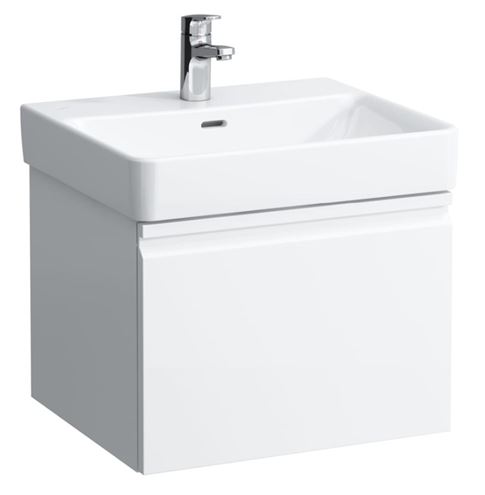 LAUFEN PRO S skříňka pod umyvadlo 52x45x39,7 cm, 1 zásuvka, lesklá bílá H4833510964751 Obrázek - Hlavní obrázek