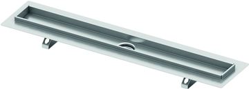TECE DRAINLINE sprchový žlab 1500 mm, do prostoru, bez odtoku, bez roštu, nerez ocel
