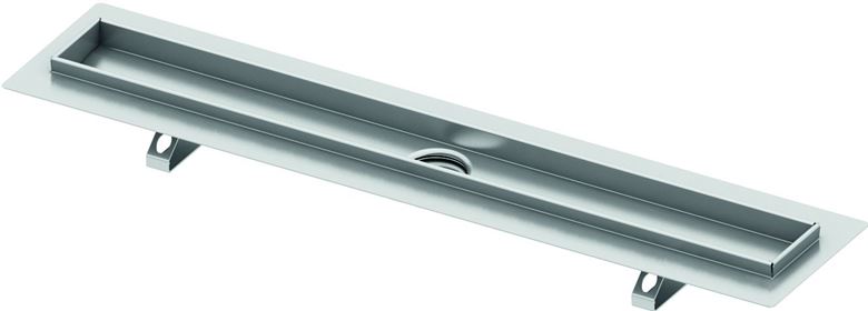 TECE DRAINLINE sprchový žlab 1500 mm, do prostoru, bez odtoku, bez roštu, nerez ocel 601500 Obrázek - Hlavní obrázek